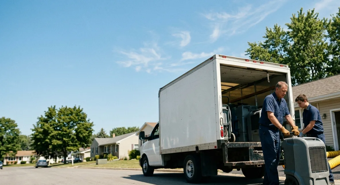 Water Damage Cleanup in Jonesville, IN near me